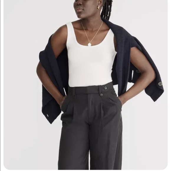 Madewell Tank Thong Bodysuit Lighthouse AD007 - Picture 1 of 3